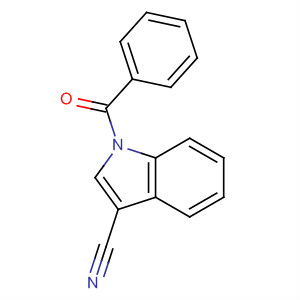 1H-Indole-3-carbonitrile, 1-benzoyl-
