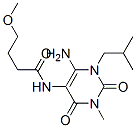Butanamide,  N-[6-amino-1,2,3,4-tetrahydro-3-methyl-1-(2-methylpropyl)-2,4-dioxo-5-pyrimidinyl]-4-methoxy-