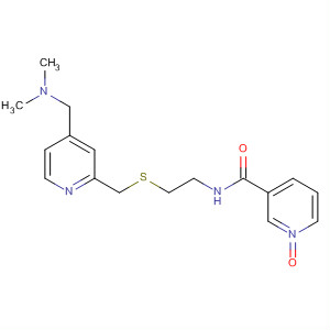 3-Pyridinecarboxamide,N-[2-[[[4-[(dimethylamino)methyl]-2-pyridinyl]methyl]thio]ethyl]-, 1-oxide