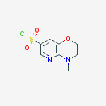 4-METHYL-3,4-DIHYDRO-2H-PYRIDO[3,2-B][1,4]OXAZINE-7-SULFONYL CHLORIDE