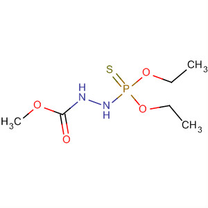 Hydrazinecarboxylic acid, 2-(diethoxyphosphinothioyl)-, methyl ester