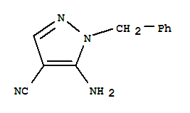 5-AMINO-1- BENZYL-1H-PYRAZOLE-4-CARBONITRILE