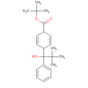 2,5-Cyclohexadiene-1-carboxylic acid,4-(1-hydroxy-2,2-dimethyl-1-phenylpropyl)-, 1,1-dimethylethyl ester