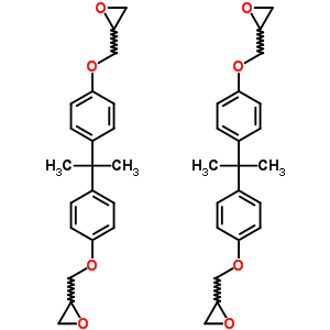 2-[[4-[1-methyl-1-[4-(oxiran-2-ylmethoxy)phenyl]ethyl]phenoxy]methyl]oxirane