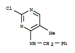 2-CHLORO-4-BENZYLAMINO-5-METHYLPYRIMIDINE