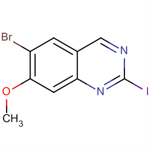 Quinazoline, 6-bromo-2-iodo-7-methoxy-