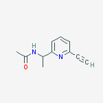 Acetamide,  N-[1-(6-ethynyl-2-pyridinyl)ethyl]-