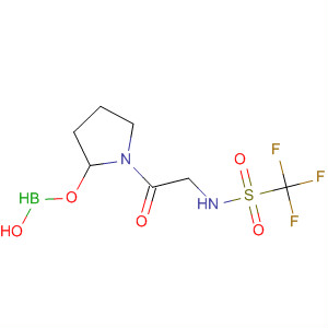 Boronic acid,B-[1-[2-[[(trifluoromethyl)sulfonyl]amino]acetyl]-2-pyrrolidinyl]-