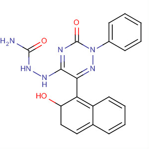 Hydrazinecarboxamide,2-[2,3-dihydro-6-(2-hydroxy-1-naphthalenyl)-3-oxo-2-phenyl-1,2,4-triazin-5-yl]-
