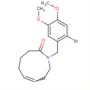 2H-Azonin-2-one,1-[(2-bromo-4,5-dimethoxyphenyl)methyl]-1,3,4,5,8,9-hexahydro-