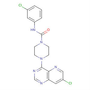 1-Piperazinecarboxamide,N-(3-chlorophenyl)-4-(7-chloropyrido[3,2-d]pyrimidin-4-yl)-