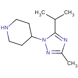 Piperidine, 4-[3-methyl-5-(1-methylethyl)-1H-1,2,4-triazol-1-yl]-