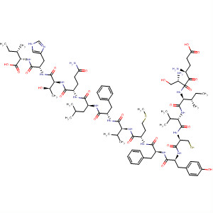 L-Isoleucine,L-a-glutamyl-L-seryl-L-isoleucyl-L-valyl-L-cysteinyl-L-tyrosyl-L-phenylalanyl-L-methionyl-L-valyl-L-phenylalanyl-L-leucyl-L-glutaminyl-L-threonyl-L-histidyl-