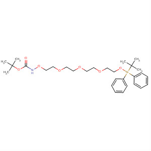 3,6,9,12,15-Pentaoxa-2-aza-16-silaoctadecanoic acid,17,17-dimethyl-16,16-diphenyl-, 1,1-dimethylethyl ester