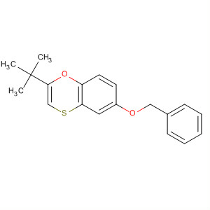 1,4-Benzoxathiin, 2-(1,1-dimethylethyl)-6-(phenylmethoxy)-
