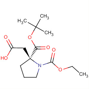 1,2-Pyrrolidinedicarboxylic acid, 2-(carboxymethyl)-,1-(1,1-dimethylethyl) 2-ethyl ester, (2S)-