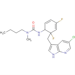 Urea,N-butyl-N'-[3-[(5-chloro-1H-pyrrolo[2,3-b]pyridin-3-yl)methyl]-2,4-difluorophenyl]-N-methyl-