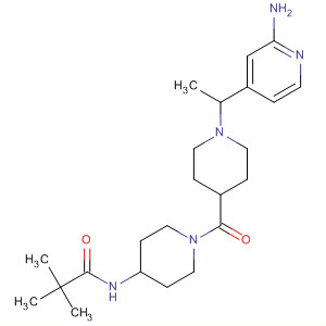 Propanamide,N-[1-[[1-[1-(2-amino-4-pyridinyl)ethyl]-4-piperidinyl]carbonyl]-4-piperidinyl]-2,2-dimethyl-