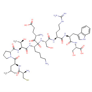 L-Serine,L-cysteinyl-L-leucyl-L-prolyl-L-threonyl-L-a-glutamyl-L-lysyl-L-seryl-L-arginyl-L-tryptophyl-