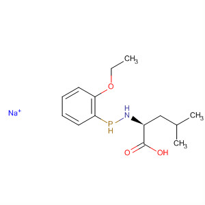 L-Leucine, N-(ethoxyphenylphosphinyl)-, sodium salt (1:1)