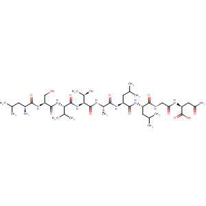 L-Asparagine,L-leucyl-L-seryl-L-valyl-L-threonyl-L-alanyl-L-leucyl-L-leucylglycyl-