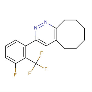 Cycloocta[c]pyridazine,3-[3-fluoro-2-(trifluoromethyl)phenyl]-5,6,7,8,9,10-hexahydro-