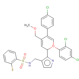 Benzenesulfonamide,N-[[5-(4-chlorophenyl)-1-(2,4-dichlorophenyl)-4-(methoxymethyl)-1H-pyrazol-3-yl]methyl]-2-fluoro-