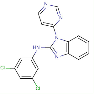 1H-Benzimidazol-2-amine, N-(3,5-dichlorophenyl)-1-(4-pyrimidinyl)-