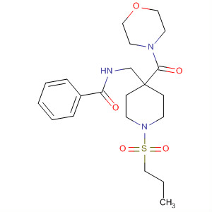 Benzamide,N-[[4-(4-morpholinylcarbonyl)-1-(propylsulfonyl)-4-piperidinyl]methyl]-