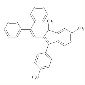 1H-Indene, 2-(2,2-diphenylethenyl)-1,6-dimethyl-3-(4-methylphenyl)-