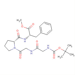 L-Phenylalanine, N-[(1,1-dimethylethoxy)carbonyl]glycylglycyl-L-prolyl-,methyl ester