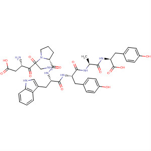 L-Tyrosine, L-a-aspartylglycyl-L-prolyl-L-tryptophyl-L-tyrosyl-L-alanyl-