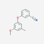 Benzonitrile, 3-(3-methoxy-5-methylphenoxy)-