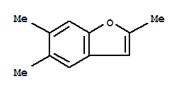 Benzofuran,  2,5,6-trimethyl-
