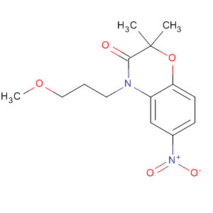 2H-1,4-Benzoxazin-3(4H)-one,4-(3-methoxypropyl)-2,2-dimethyl-6-nitro-