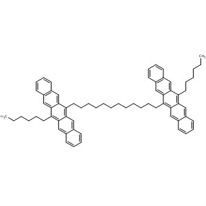 Pentacene, 6,6'-(1,12-dodecanediyl)bis[13-hexyl-