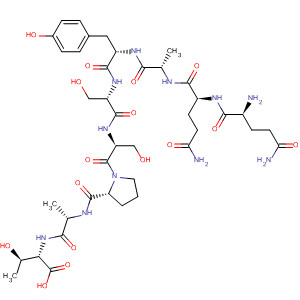 L-Threonine,L-glutaminyl-L-glutaminyl-L-alanyl-L-tyrosyl-L-seryl-L-seryl-L-prolyl-L-alanyl-