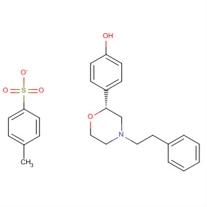 Phenol, 4-[(2R)-4-(2-phenylethyl)-2-morpholinyl]-,1-(4-methylbenzenesulfonate)