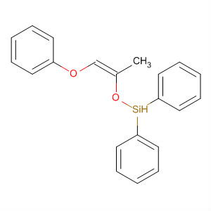 Benzene, 1,1'-[[[(1Z)-1-methyl-2-phenoxyethenyl]oxy]silylene]bis-