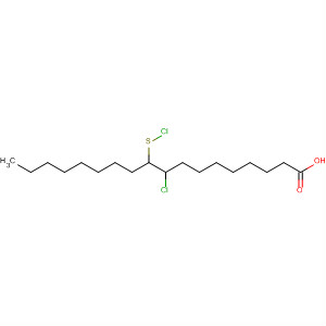 Octadecanoic acid, 9-chloro-10-(chlorothio)-