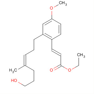 2-Propenoic acid,3-[2-[(3Z)-7-hydroxy-4-methyl-3-hepten-1-yl]-4-methoxyphenyl]-, ethylester, (2E)-