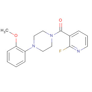 Methanone, (2-fluoro-3-pyridinyl)[4-(2-methoxyphenyl)-1-piperazinyl]-