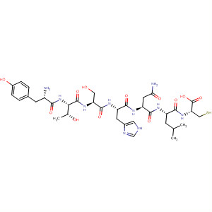 L-Cysteine, L-tyrosyl-L-threonyl-L-seryl-L-histidyl-L-asparaginyl-L-leucyl-