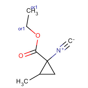 Cyclopropanecarboxylic acid, 1-isocyano-2-methyl-, ethyl ester,(1R,2R)-rel-
