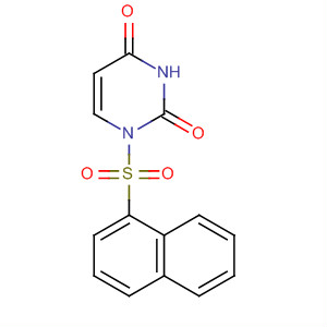 2,4(1H,3H)-Pyrimidinedione, 1-(1-naphthalenylsulfonyl)-