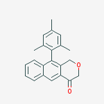 1H-Naphtho[2,3-c]pyran-4(3H)-one, 10-(2,4,6-trimethylphenyl)-
