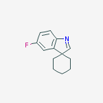 Spiro[cyclohexane-1,3'-[3H]indole], 5'-fluoro-