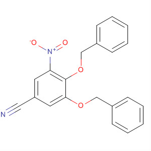 Benzonitrile, 3-nitro-4,5-bis(phenylmethoxy)-