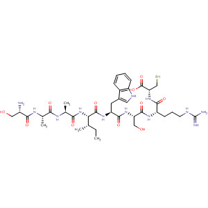 L-Cysteine,L-seryl-L-alanyl-L-alanyl-L-isoleucyl-L-tryptophyl-L-seryl-L-arginyl-