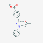 Benzoic acid, 4-(5-methyl-1-phenyl-1H-furo[3,2-c]pyrazol-3-yl)-
